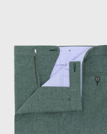 Load image into Gallery viewer, Side-Tab Dress Trouser in Seamoss Plainweave