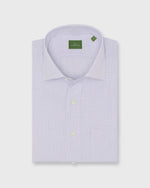 Load image into Gallery viewer, Otto Handmade Dress Shirt in White/Pink/Blue Check Poplin