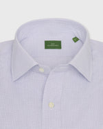 Load image into Gallery viewer, Otto Handmade Dress Shirt in White/Pink/Blue Check Poplin