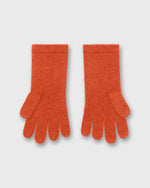 Load image into Gallery viewer, Cable Cashmere Gloves in Orange