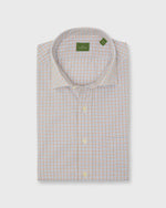 Load image into Gallery viewer, Spread Collar Sport Shirt in Red/Olive/Blue Tattersall Poplin