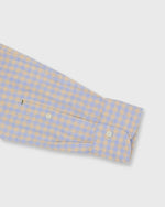Load image into Gallery viewer, Otto Handmade Sport Shirt in Peri/Sawdust Gingham Flannel