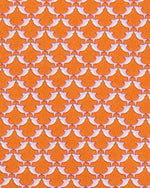 Load image into Gallery viewer, Silk Print Tie in Orange Shark