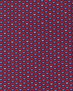 Load image into Gallery viewer, Silk Print Tie in Red/Sky Scallops