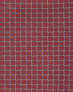 Load image into Gallery viewer, Silk Print Tie in Red/Sky/Yellow Ring