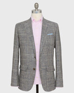 Load image into Gallery viewer, Ghost Blazer in Navy/Bone/Seaglass Glen Plaid Hopsack