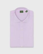 Load image into Gallery viewer, Spread Collar Dress Shirt in Pink Graph Check Poplin