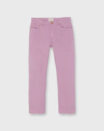 Load image into Gallery viewer, Slim Straight 5-Pocket Pant in Orchid Canapa Canvas
