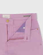 Load image into Gallery viewer, Slim Straight 5-Pocket Pant in Orchid Canapa Canvas