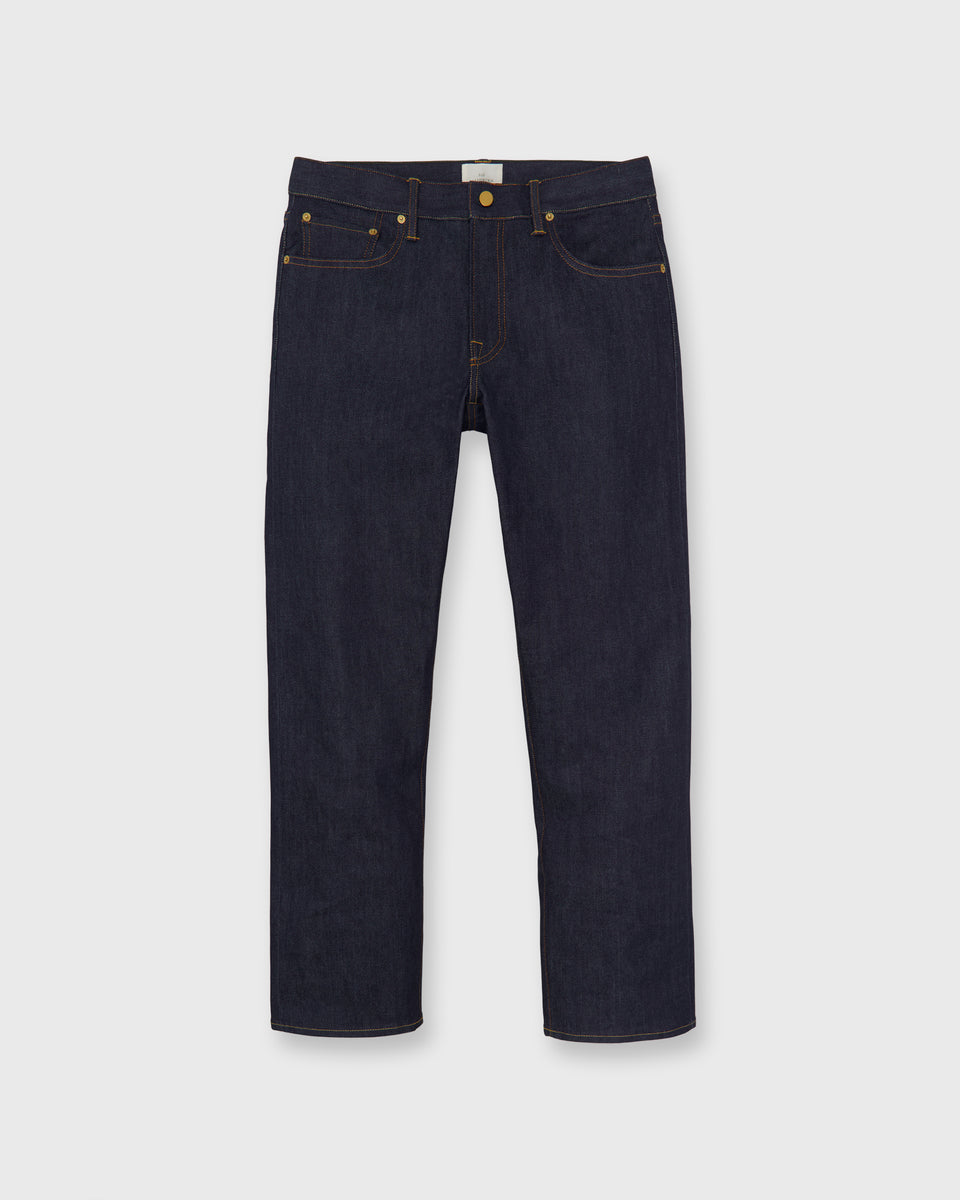Clift Straight Leg Jean in Italian Stretch Selvedge Rigid Denim