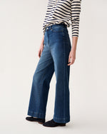 Load image into Gallery viewer, Coco 5-Pocket Jean in 2-Year Indigo Stretch Denim