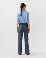 Load image into Gallery viewer, Lane Pant in Indigo Cotolino Chambray