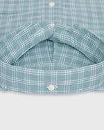 Load image into Gallery viewer, Button-Down Sport Shirt in Lovat/Bone Check Oxford