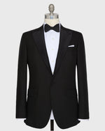 Load image into Gallery viewer, Kincaid No. 3 Tuxedo in Black Dupioni Silk Plainweave