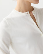 Load image into Gallery viewer, Rosie Cardigan in Ivory Cotton/Silk