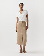 Load image into Gallery viewer, Tasha Polo in Chalk Ice Cotton