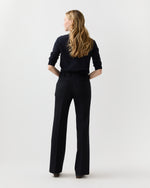 Load image into Gallery viewer, Lane Pant in Navy 3-Ply Plainweave