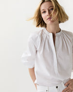 Load image into Gallery viewer, Sienna Top in White Poplin
