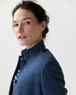 Load image into Gallery viewer, Marguerite Jacket in Airforce Blue Knit