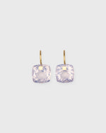 Load image into Gallery viewer, Small Summer Earrings in Lavender Quartz