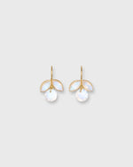 Load image into Gallery viewer, Apple Earrings in Rainbow Moonstone