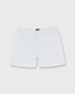 Load image into Gallery viewer, Button-Front Boxer Short in Peri/Green Green Graph Check