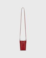 Load image into Gallery viewer, Minnie Cell Phone Bag in Red Leather
