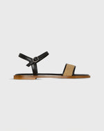 Load image into Gallery viewer, Gina Sandal in Camel Raffia