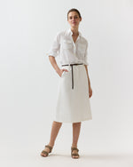 Load image into Gallery viewer, Western Shirt in White Eyelet