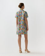 Load image into Gallery viewer, Short-Sleeved Popover Dress in Multi Clarabell Liberty Fabric