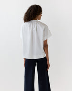Load image into Gallery viewer, Estee Top in White Poplin