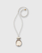 Load image into Gallery viewer, Lune Cord Necklace in White