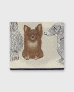 Load image into Gallery viewer, Toutou Scarf in White Cotton