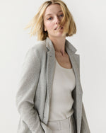Load image into Gallery viewer, Stand Up Collar Blazer in Ash