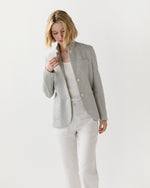 Load image into Gallery viewer, Stand Up Collar Blazer in Ash