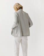 Load image into Gallery viewer, Stand Up Collar Blazer in Ash