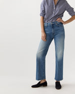 Load image into Gallery viewer, Mia Loafer in Navy Suede
