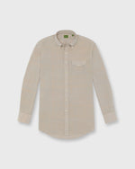 Load image into Gallery viewer, Handmade Button-Down Sport Shirt in Stone Solid Madras