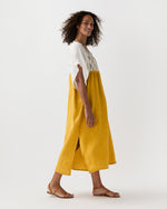 Load image into Gallery viewer, Laura Long Dress in Ocra
