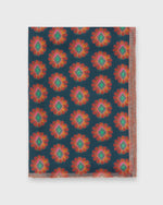 Load image into Gallery viewer, Reversible Silk Scarf in Dancing Deer