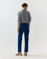 Load image into Gallery viewer, The Mid Rise Rambler Zip Flood Jean in Pinkies Up