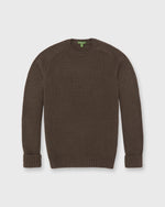 Load image into Gallery viewer, Mid-Gauge Crewneck Sweater in Brazil Nut Cotton/Cashmere