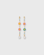 Load image into Gallery viewer, Rosie Earrings in Gold/Multi
