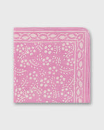 Load image into Gallery viewer, Printed Indian Bandana in Pink/Bone