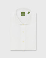 Load image into Gallery viewer, Otto Handmade Dress Shirt in White Suvin Poplin