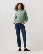 Load image into Gallery viewer, Robbie Sweater in Heather Meadow Rustic Wool