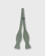 Load image into Gallery viewer, Silk Bow Tie in Sage Circle Links