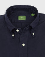 Load image into Gallery viewer, Button-Down Sport Shirt in Navy Oxford