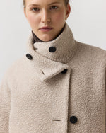 Load image into Gallery viewer, Cropped Funnel Jacket in Almond