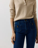 Load image into Gallery viewer, The Patch Pocket Doozy Jean in Retrograde Rodeo